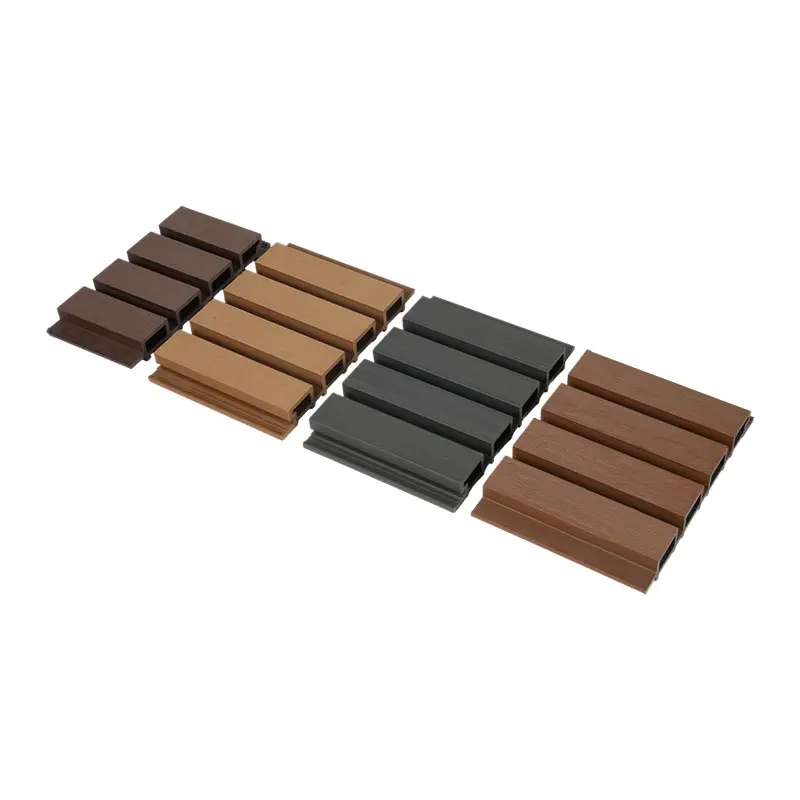 Tấm tường WPC ép đùn ngoài trời chống tia cực tím 219 × 26mm